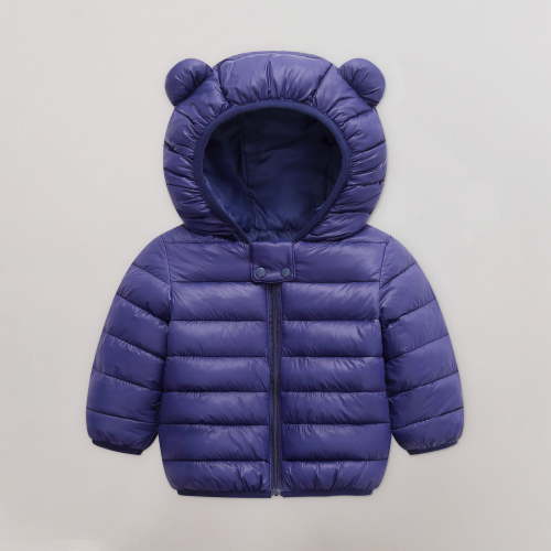 Shldybc Winter Down Coats for Kids Baby Boys Girls Light Puffer Jacket Bear Hoods Infant Outerwear Warm Winter Coat Outerwear Windproof Coat Outwear Jackets-12-18 Months-Baby Days