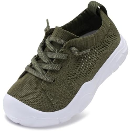 LeIsfIt Toddler Barefoot Shoes, Breathable Sneakers