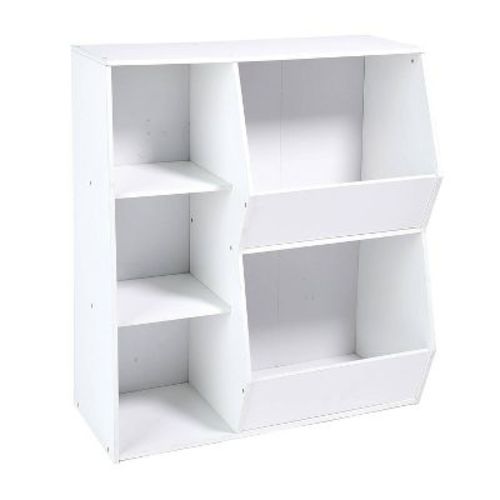Badger Basket Side-by-Side Combo Bin Storage Unit White