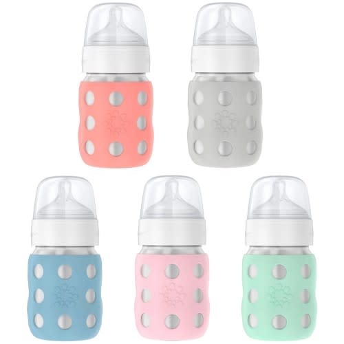 Lifefactory 8oz Glass Baby Bottles