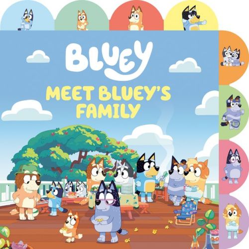 Meet Bluey's Family - by Penguin Young Readers Licenses (Board Book)