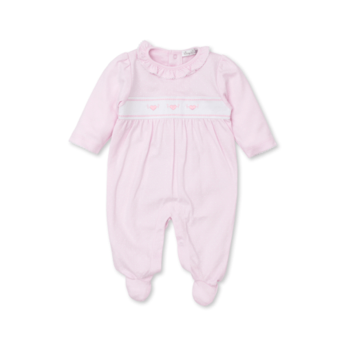 Classic Treasures Dot Print Pink Footie