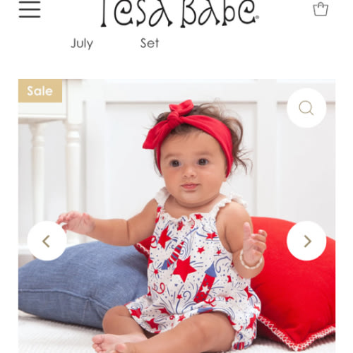 TesaBabe- Patriotic Swing Top & Bloomers Set