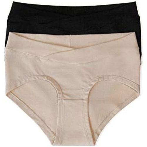 Kindred Bravely Hipster Maternity Underwear for Women and Postpartum Underwear 2 Pack