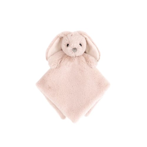 Pink Plush Bunny Security Blanket Lovey