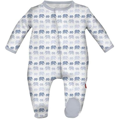 Magnetic Me Footie Pajamas Soft Modal Baby Sleepwear with Quick Magnetic Fastener | Boys and Girls Sleeper Preemie-24 Months