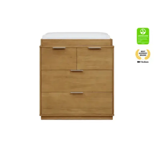 Forever 4 Drawer Dresser with Changing Top and Interlocking Drawers