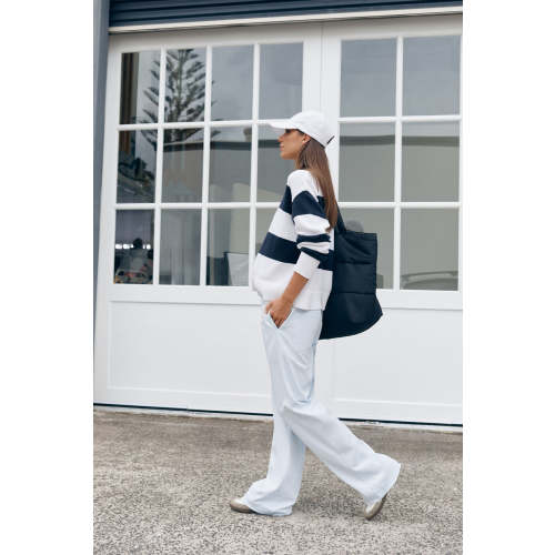 Legoe Heritage | Organic Cotton Lounge Pant | Powder | Size 0