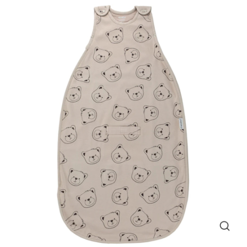 4 Season® Ultimate Baby Sleep Bag, Merino Wool & Organic Cotton, Teddy Bear