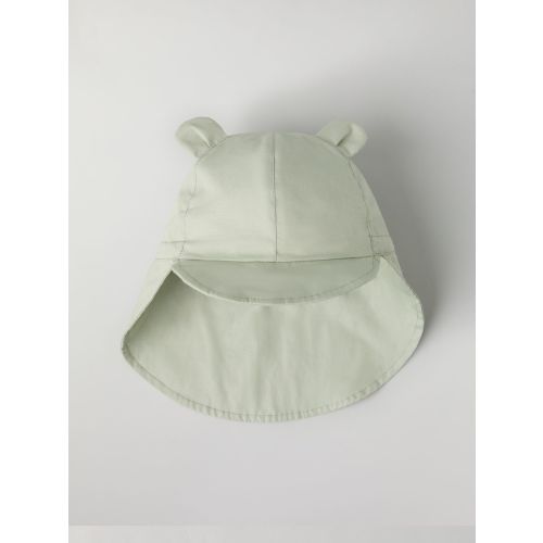 LITTLE EARS UV PROTECT GOTS FLAP HAT (9MOS-2YRS)-32122