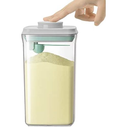 Cozey Daily Food Storage Airtight Container Milky Powder Formula Dispenser with Spoon BPA-Free Airtight Jar 2000ML 850g Milk Powder, No Scraper Design