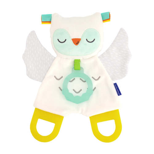Glow-in-the-Dark Cuddly Teether, Owl – Infantino