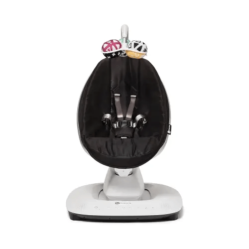 4moms MamaRoo Multi-Motion Baby Swing, Bluetooth Enabled with 5 Unique Motions, Black