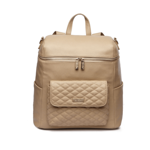 Monaco Diaper Bag | Latte Brown