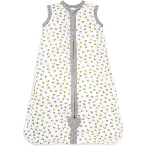 Burt's Bees Baby Beekeeper Infant Wearable Blanket, 100% Organic Cotton Unisex, Girl, Boy Swaddle Transition Sack - Light Weight 0.5 TOG or Medium Weight 1.5 TOG - Newborn Essentials Sleep Clothes