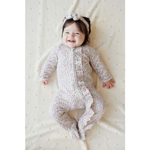 Organic Cotton Melanie Onepiece - Fifi Mini Slightly Pink