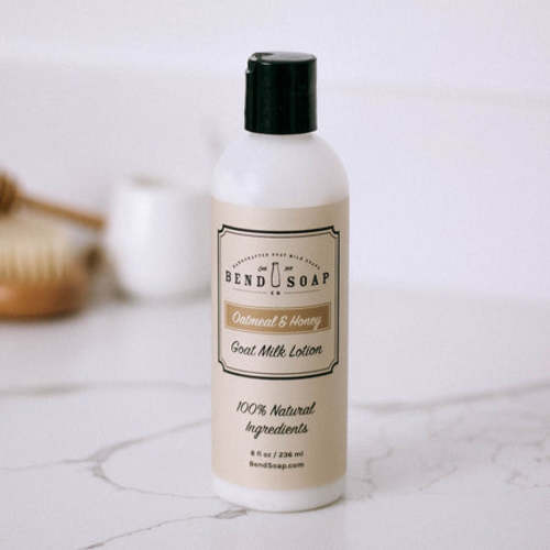 Oatmeal & Honey Goat Milk Lotion (8oz)