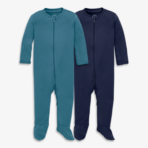 Baby organic zip footie 2-pack | Primary.com