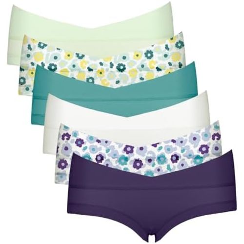 Intimate Portal Maternity Underwear Cotton Pregnancy Postpartum Panties Under the Bump Boyshort Briefs
