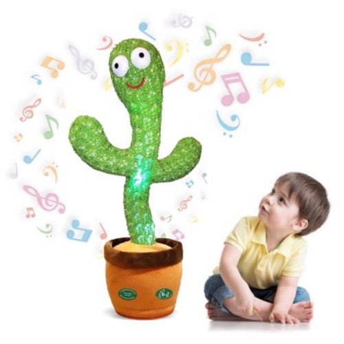 Muzhda Toys Interactive Dancing Toy – Musical Plush with LED Lights, Singing & Movement for Kids