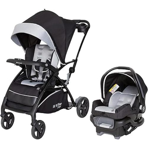 Baby Trend Sit N’ Stand 5-in-1 Shopper Travel System, Moondust