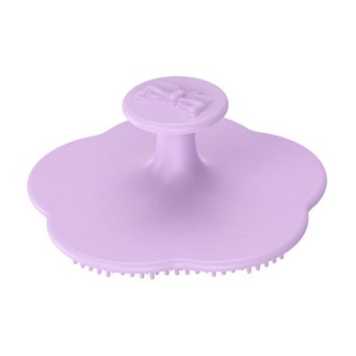 RuiHuiHua Cradle Cap Brush For Baby Hair Comb Face Scrubbers Silicone Bath Exfoliator For Dry Skin Newborns Toddlers Women Makeup Remover(B)