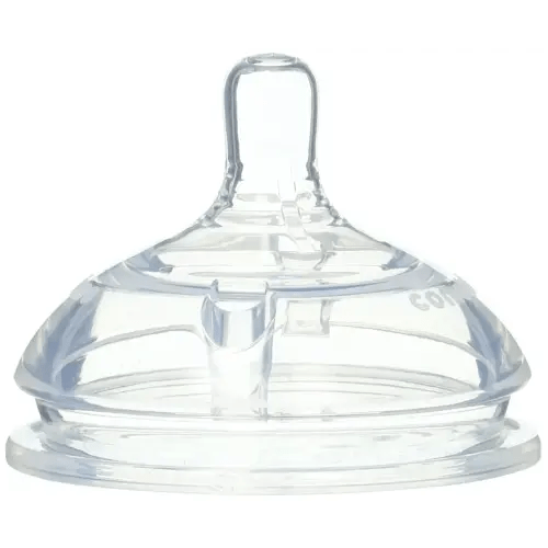 Comotomo - Silicone Replacement Nipples Slow Flow 0-3m - 2 Pack