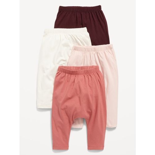 Unisex Knit Pants 4-Pack for Baby