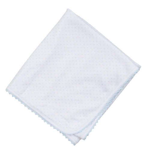 Little Love Receiving Blanket - Light Blue