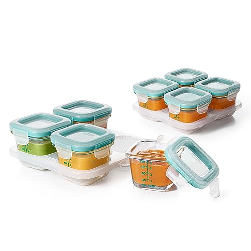 OXO Tot 8pc Glass Baby Block Set