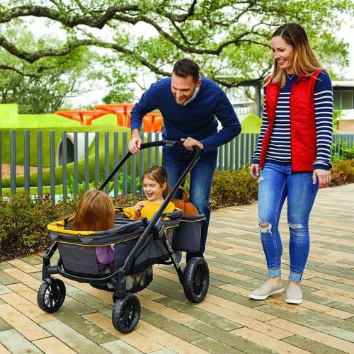 Evenflo Pivot Xplore All-Terrain Stroller Wagon (Adventurer Gray)