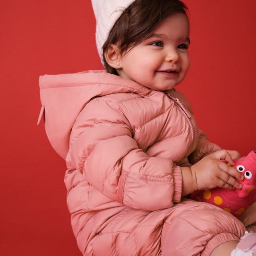 Hooded Bear Snowsuit | 3-6m