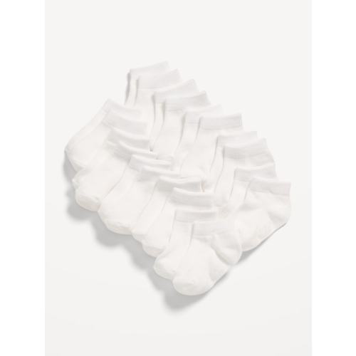 Unisex 10-Pack Ankle Socks for Toddler & Baby