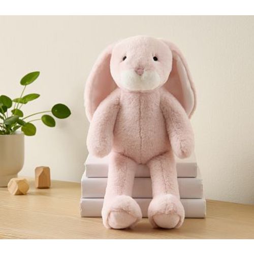 Small Long Ear Bunny Plush, Pink