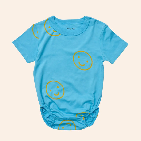 Short Sleeved Bubble Onesie – Young Days