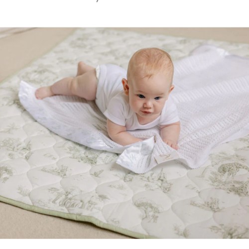 Safari Toile Quilted Playmat