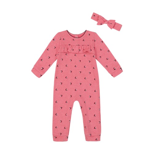 Tommy Hilfiger Long Sleeve Coverall & Headband Set | Nordstromrack