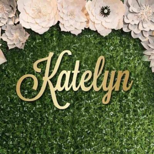 Wooden Custom Name Sign, Nursery Name Sign, Family Name Signs, Choice of Size & Fonts!