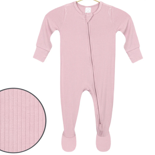 Haven Ribbed Zipper Footies