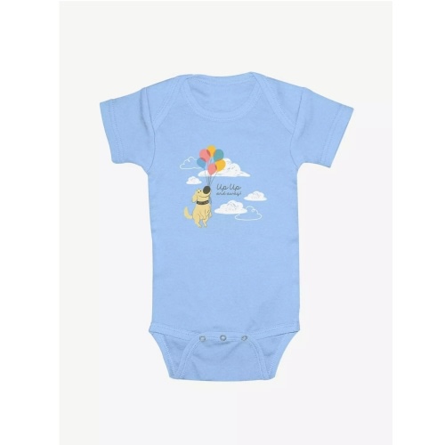 Disney Pixar Up Up Up And Away Infant Bodysuit - BLUE | BoxLunch