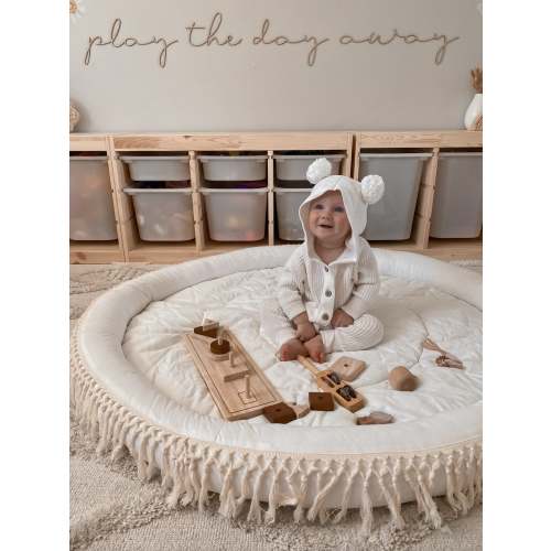 Pre-Order Ships END May - Early June - Macrame Baby Nest - Large