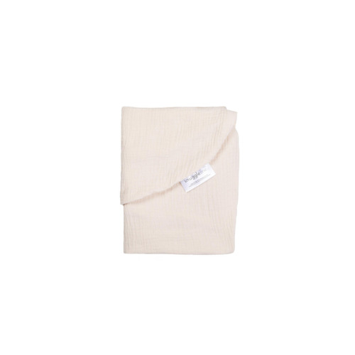 Snuggle Me Organic Lounger Curve Muslin Cover Natural