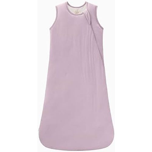 Unisex Baby Viscose from Bamboo Sleep Sack Sleeping Bag Infant Boys Girls Wearable Blankets, 2.5 TOG (Dusty Purple, 6-18M)