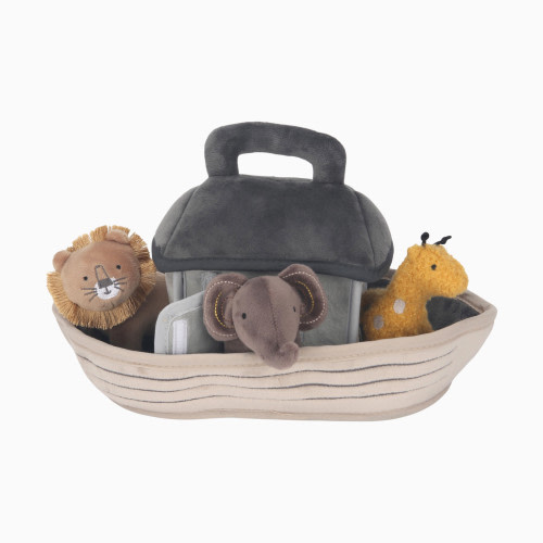 Lambs & Ivy Interactive Plush Toy with Animals - Baby Noah
