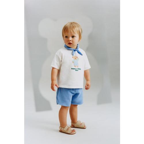 TEXT BEAR T-SHIRT - Oyster-white | ZARA United States