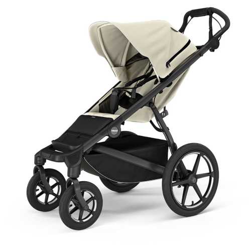 Thule Urban Glide 4-Wheel All-Terrain Stroller with NON-Magnetic Buckle - Soft Beige
