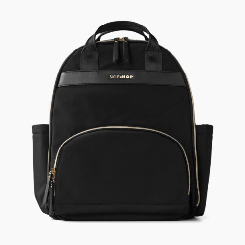 Skip Hop Envi-Luxe Eco Diaper Bag Backpack - Black