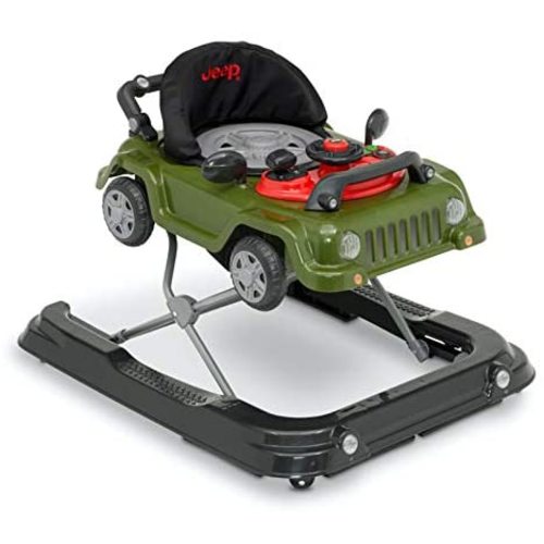 Jeep Classic Wrangler 3-in-1 Grow With Me Walker, Anniversary Green 29.2x25.1x12 Inch (Pack of 1)
