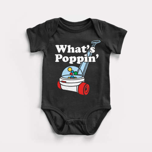 What's Poppin' Baby Bodysuit – BabyDoopy