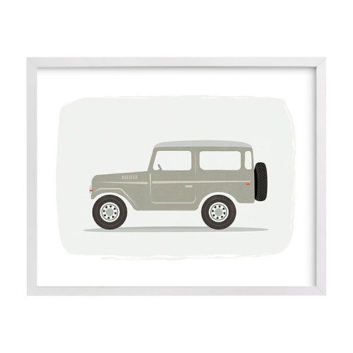 Minted® Vintage Land Cruiser, Wall Art by Karidy Walker